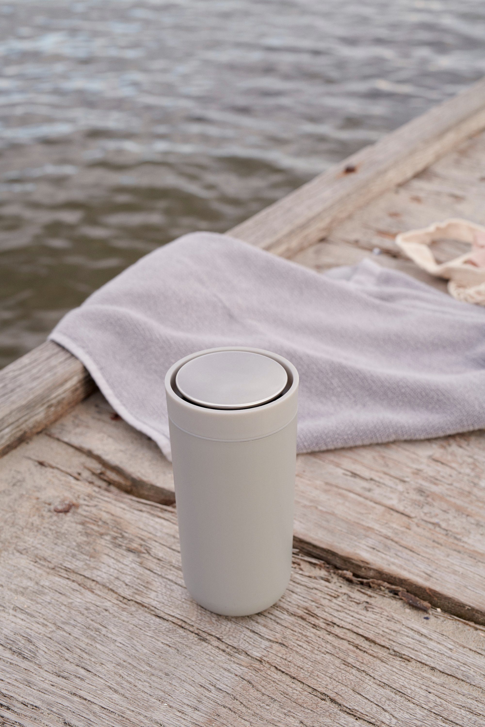 Click Stelton To Soft Stelton Edelstahl Go Thermobecher, Thermobecher cloud