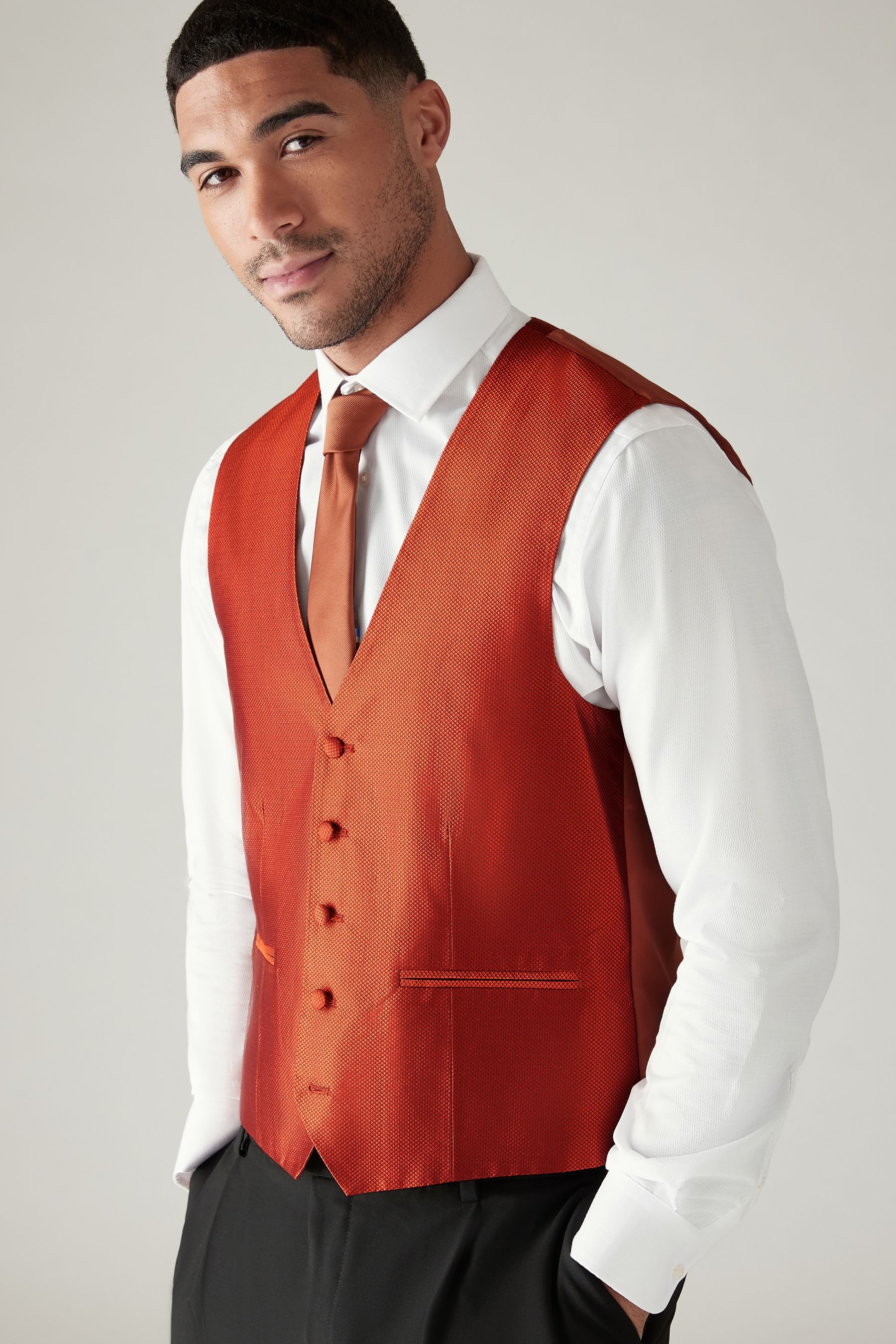 Next Frackweste Strukturierte Weste (1-tlg)