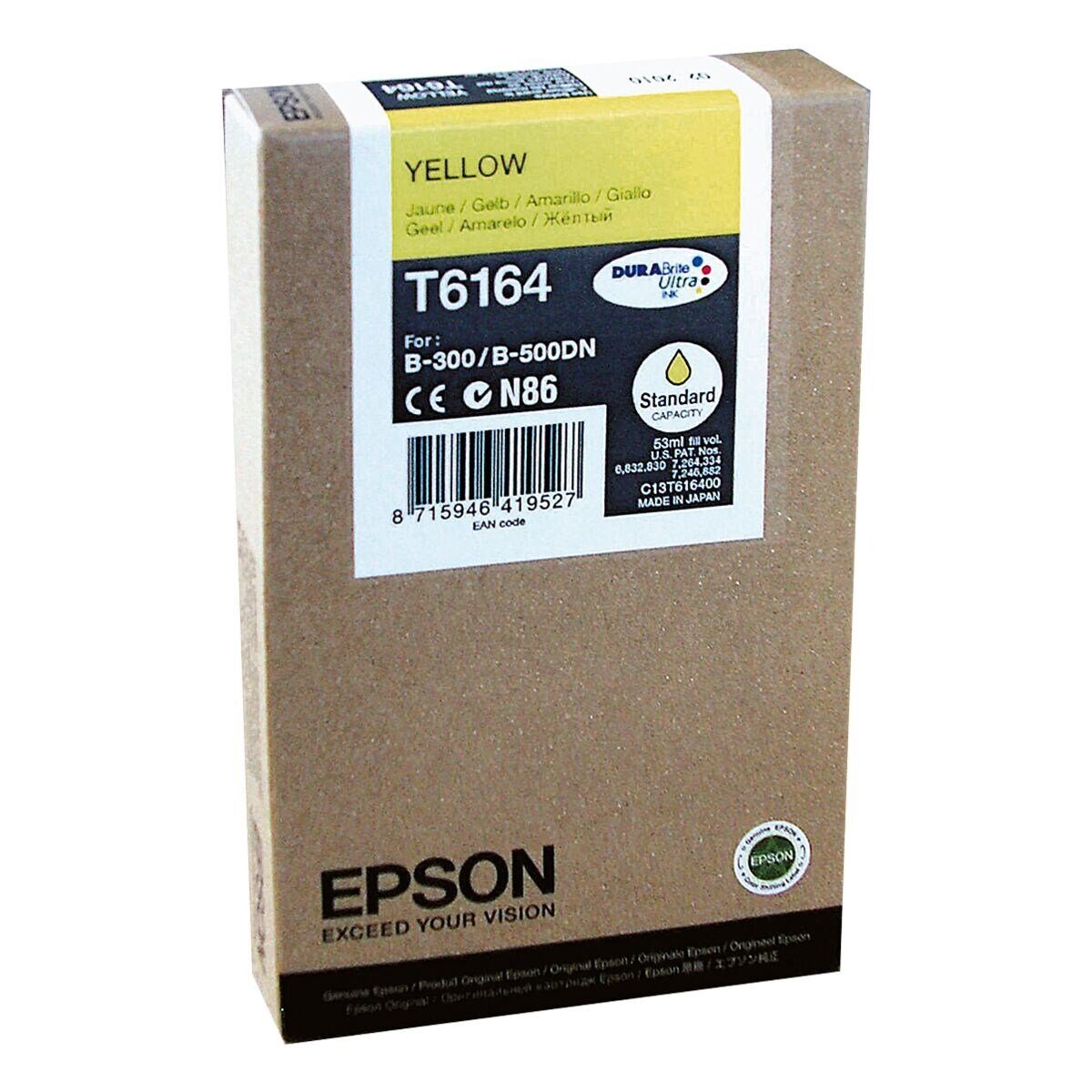Druckerpatrone, T616400 gelb) Tintenpatrone Epson (Original