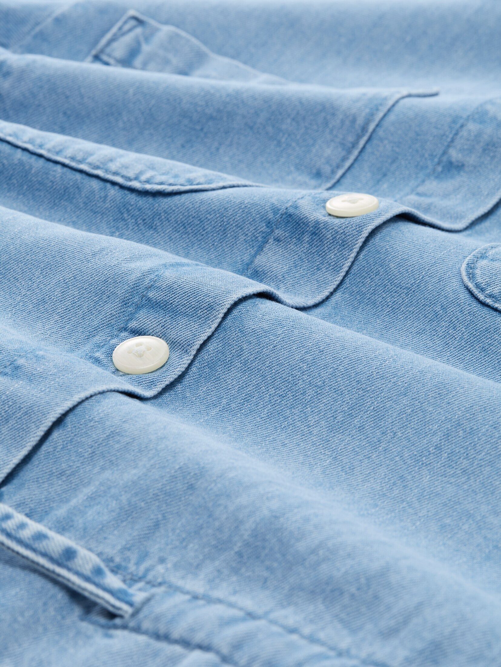 TOM TAILOR Denim Jeansjacke Jacken Lightweight Jeansjacke mit Kordelzug