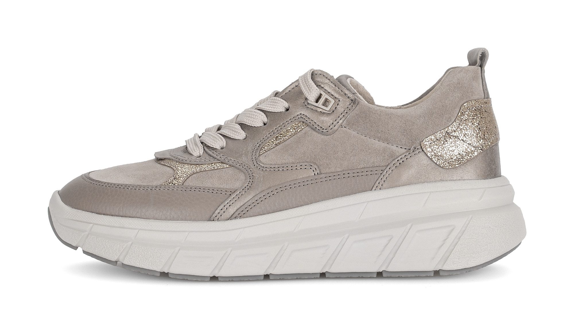 Gabor Keilsneaker, Schnürschuh, Halbschuh mit modischer Plateausohle
