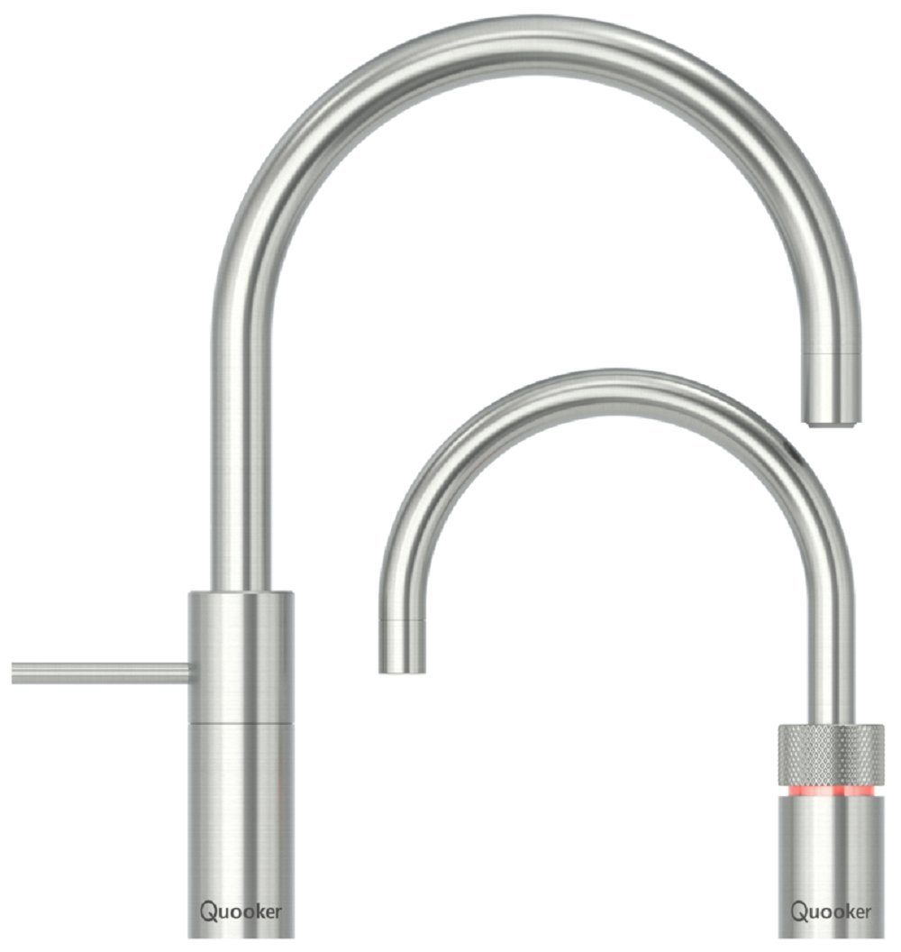 Reservoir GARANTIE* 7 Nordic Twintaps Voll-Edelstahl PRO3 JAHRE QUOOKER mit 3NRRVSTT *inkl. Küchenarmatur Round