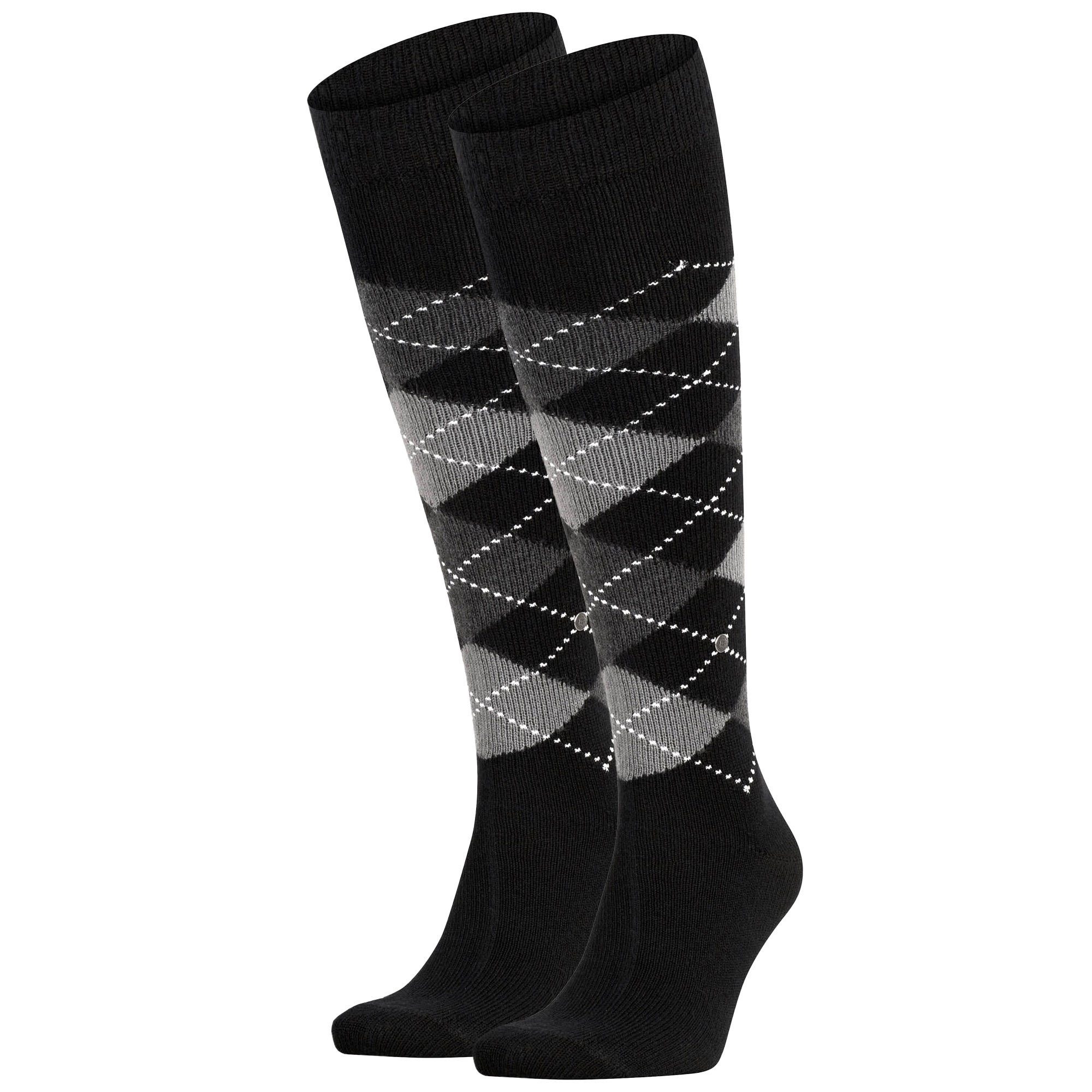 Kniestrümpfe Herren Socken 2er Pack Polyacryl Preston