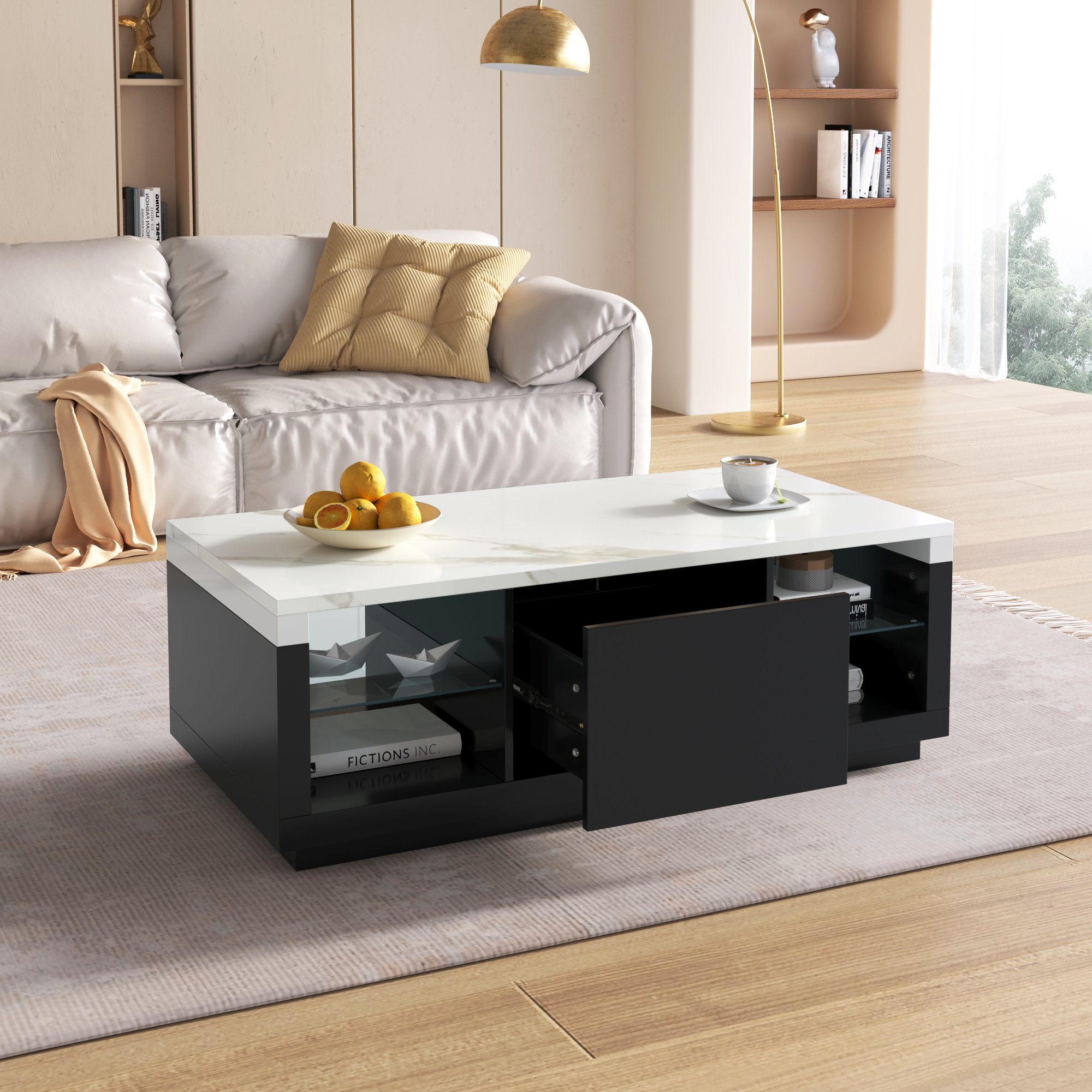 Der multifunktionale Wohntrend: Wohnzimmerschrank wird zum Couchtisch