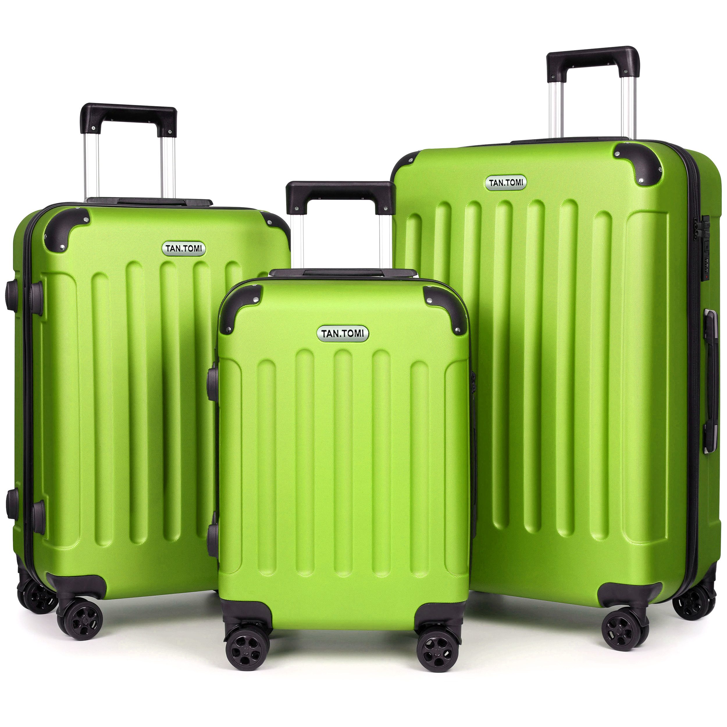 TAN.TOMI Hartschalen-Trolley Hartschalen-Koffer Trolley Rollkoffer Reisekof günstig online kaufen