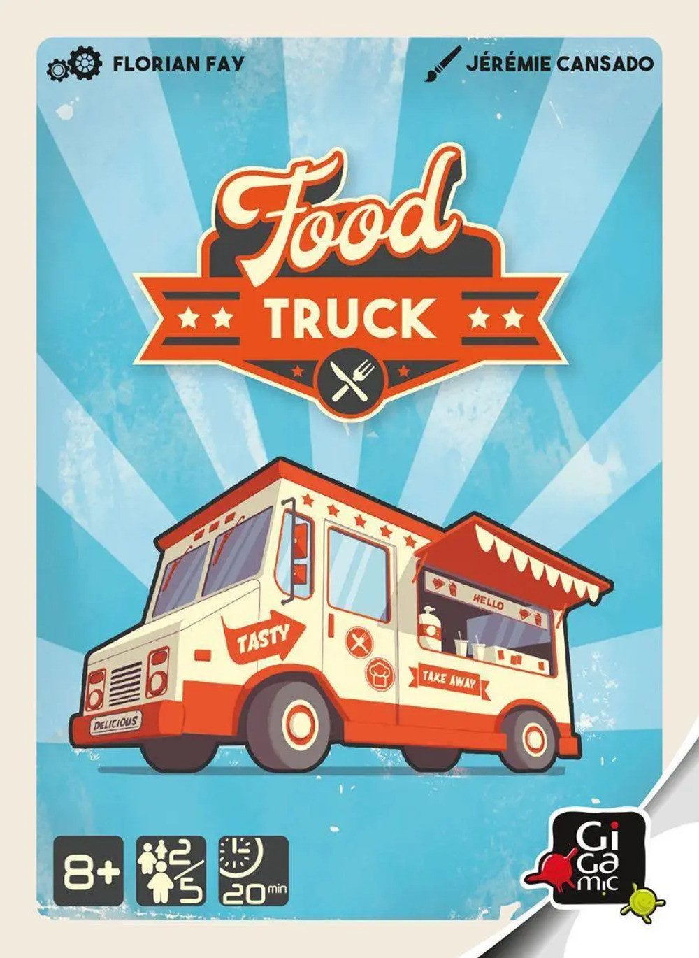 Asmodee Spiel Foodtruck