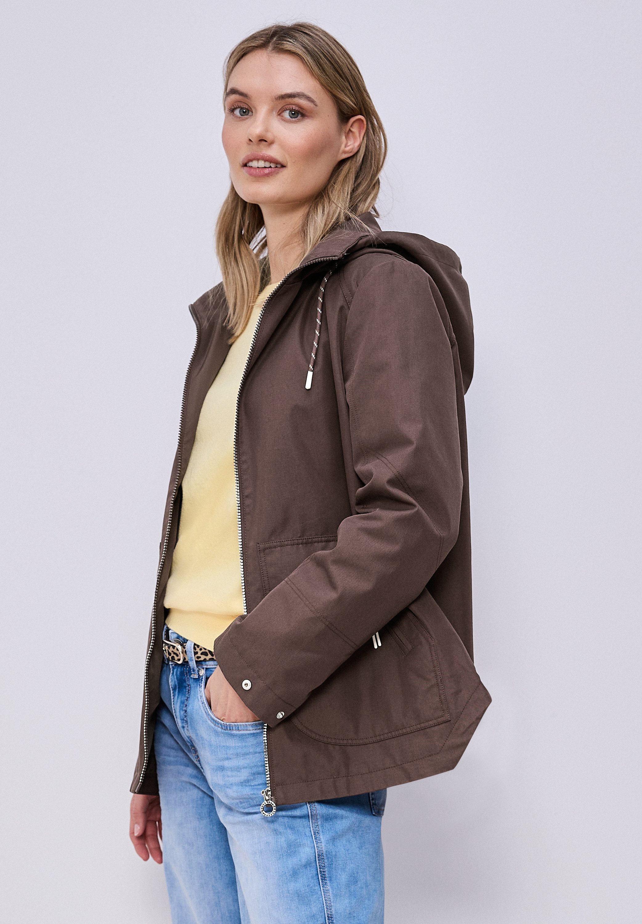 STREET ONE Parka mit Kapuze günstig online kaufen