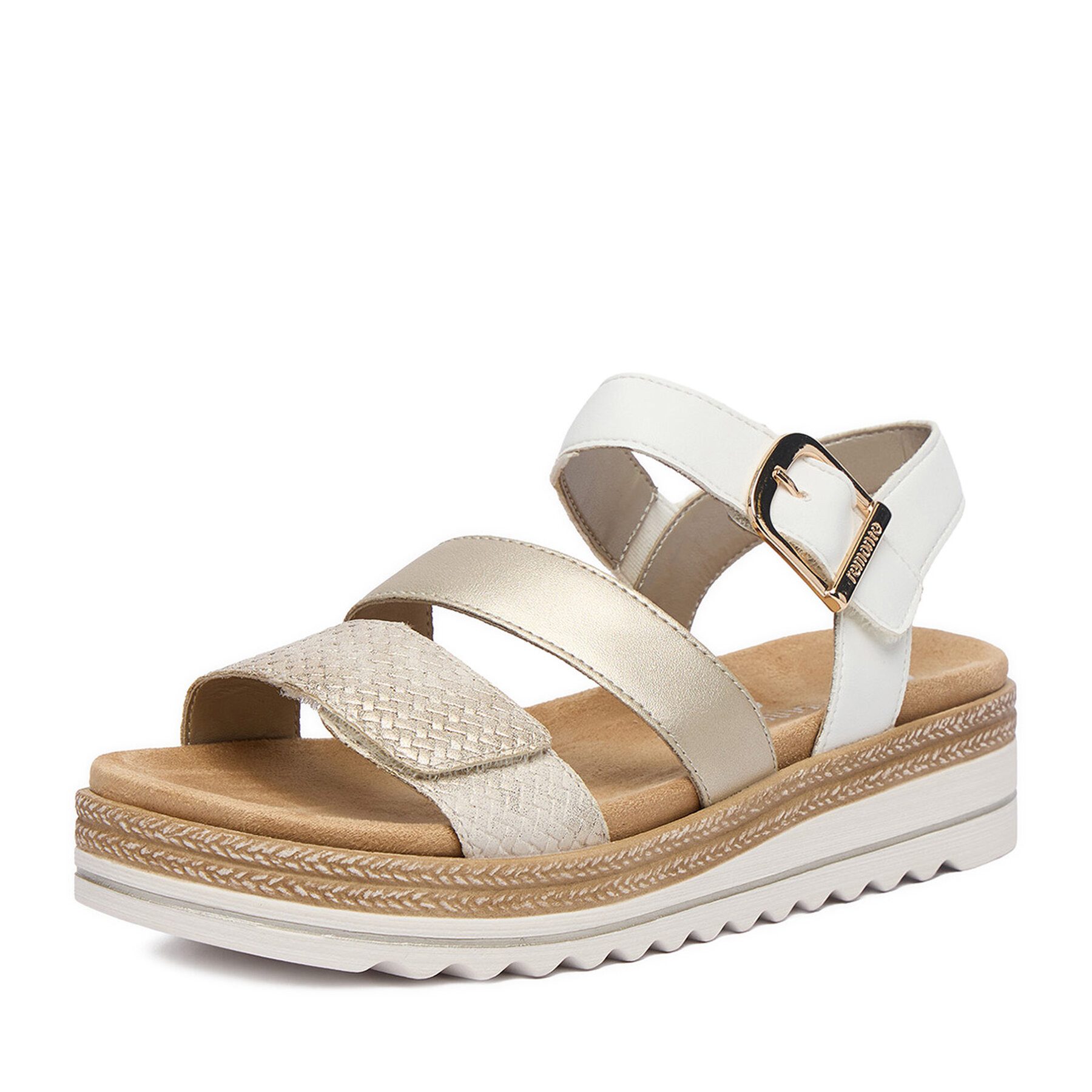 Remonte Remonte Damen-Sandalen Gold Sandale