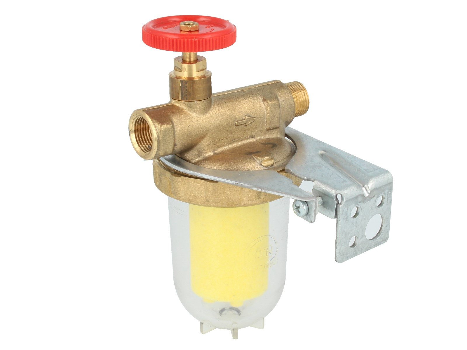 Oventrop Sicherheitsgruppe Heizölfilter, Einstrang Oilpur Siku 3/8 Zoll IG x 3/8 Zoll AG