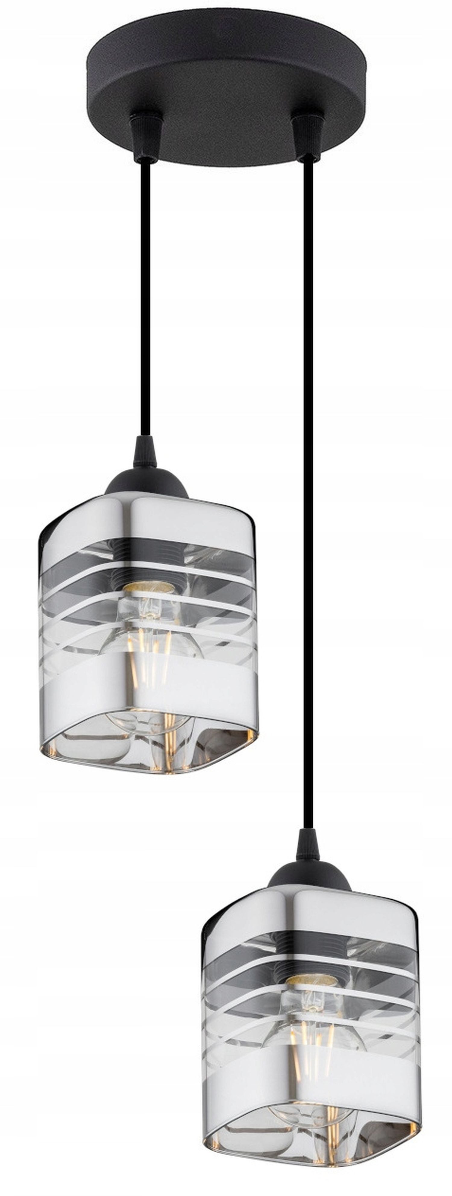 Licht-Erlebnisse Pendelleuchte MILAN, ohne Leuchtmittel, E27 H: max. 90 cm Modern