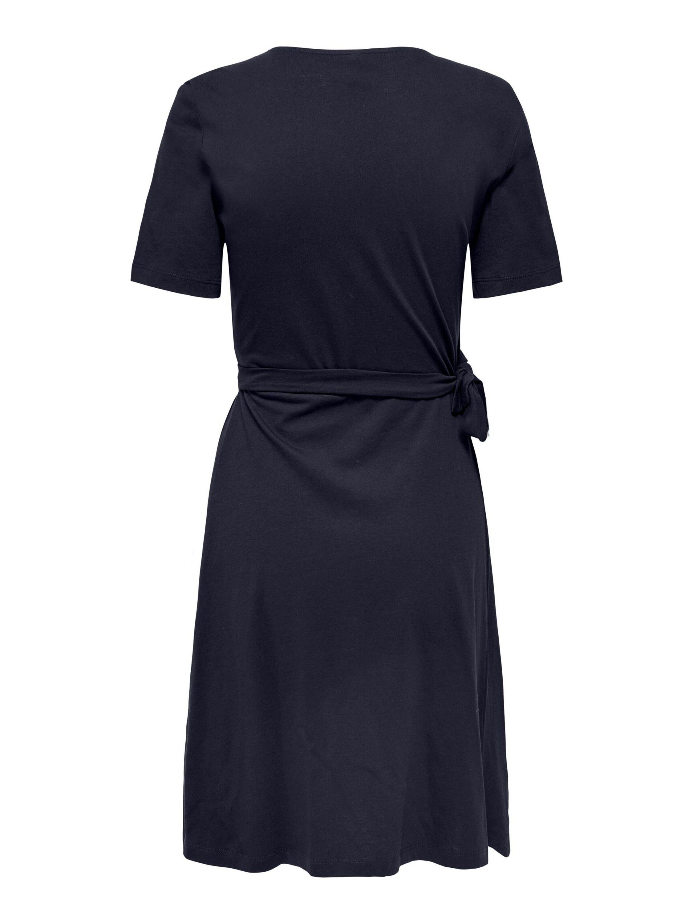 ONLY MAY Sommerkleid Drapiert/gerafft Wickel-Design, (1-tlg)