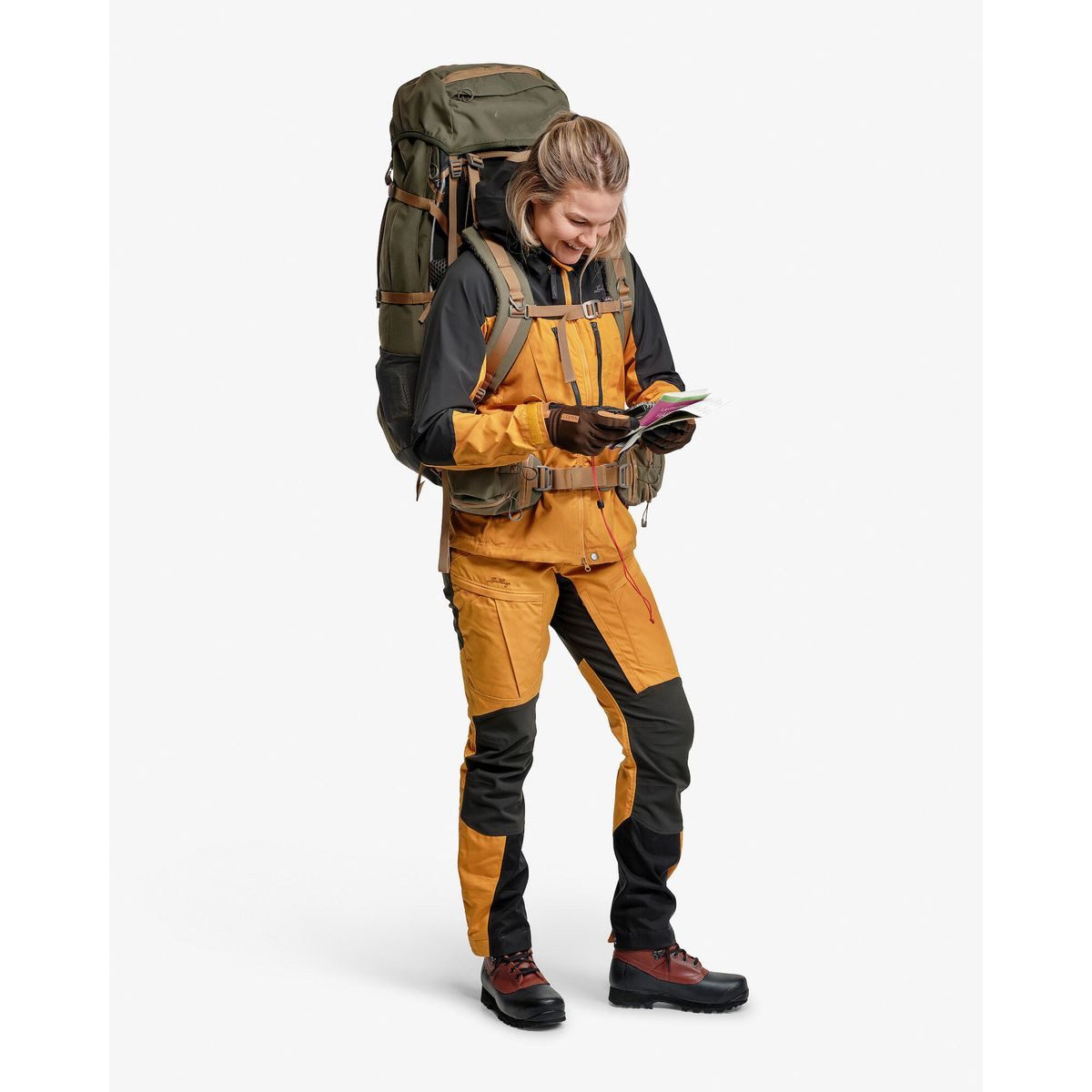 Lundhags Skijacke Makke Pro Ws Jacket Robuste Damenjacke für Outdoor-Aktivitäten mit wasserdichtem