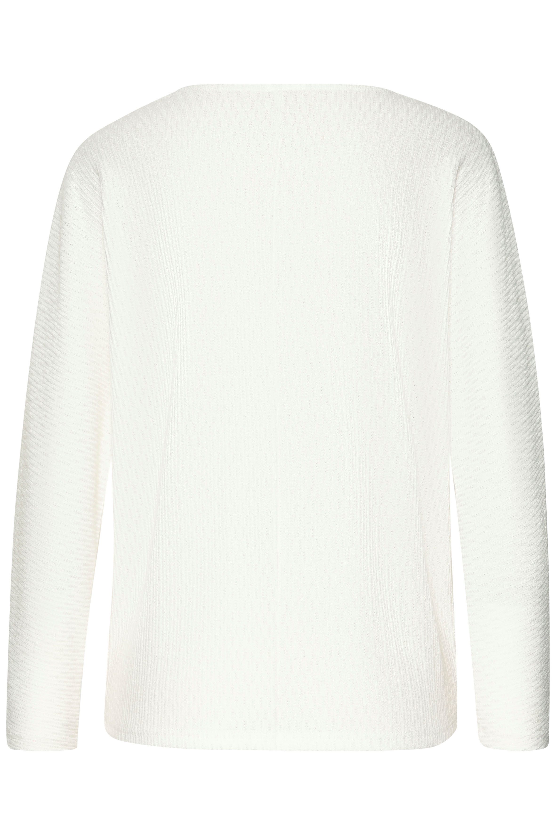 Vivance Langarmshirt in modischer Struktur-Optik aus pflegeleichter Strickqualität mit Viskose