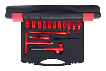 KS Tools Steckschlüssel, 1/2" Satz mit isolierten Werkzeugen, 15-teilig