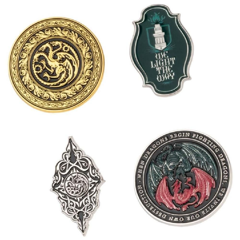 Pins Game of Thrones House of the Dragon 4 pin set