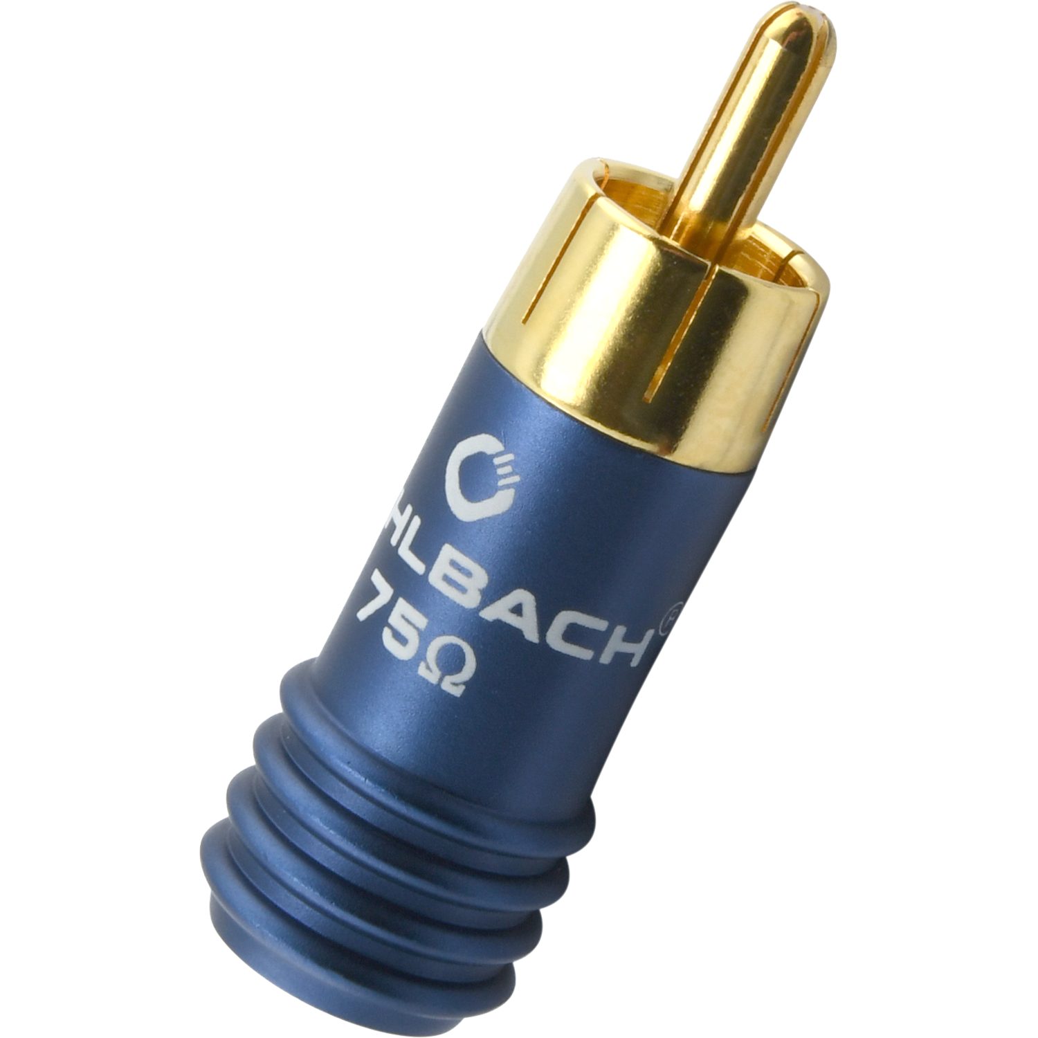 OEHLBACH CoverCon 75 75 Ohm Abschluss für digitale Cinch-Anschlüsse Audio-Adapter Cinch, Vollmetall