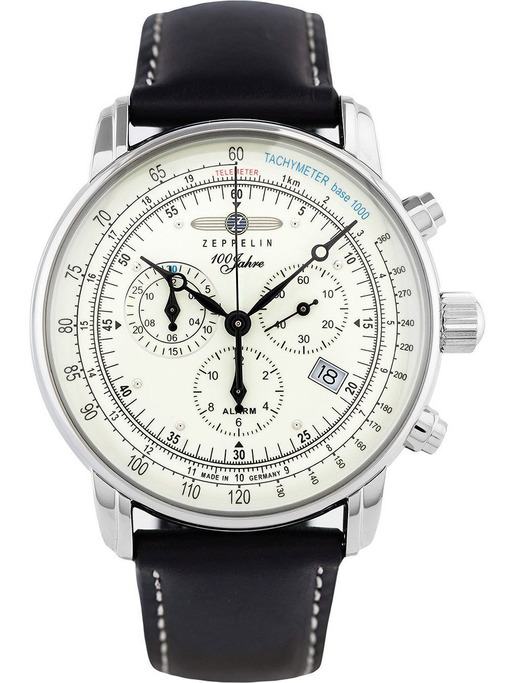 ZEPPELIN Quarzuhr Zeppelin 8680-3 Alarm Chronograph günstig online kaufen