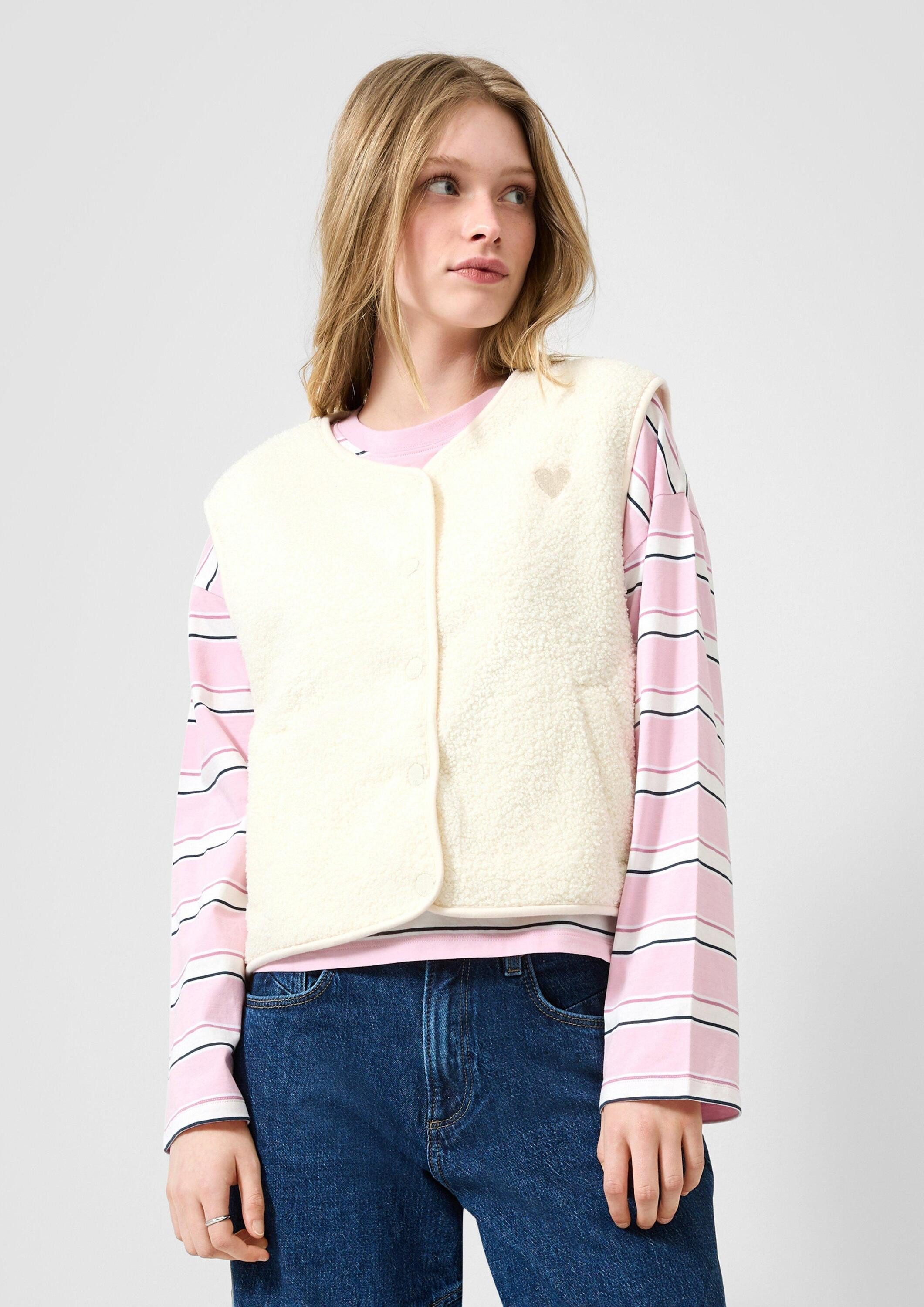 QS Funktionsweste Indoor-Weste Teddy-Weste