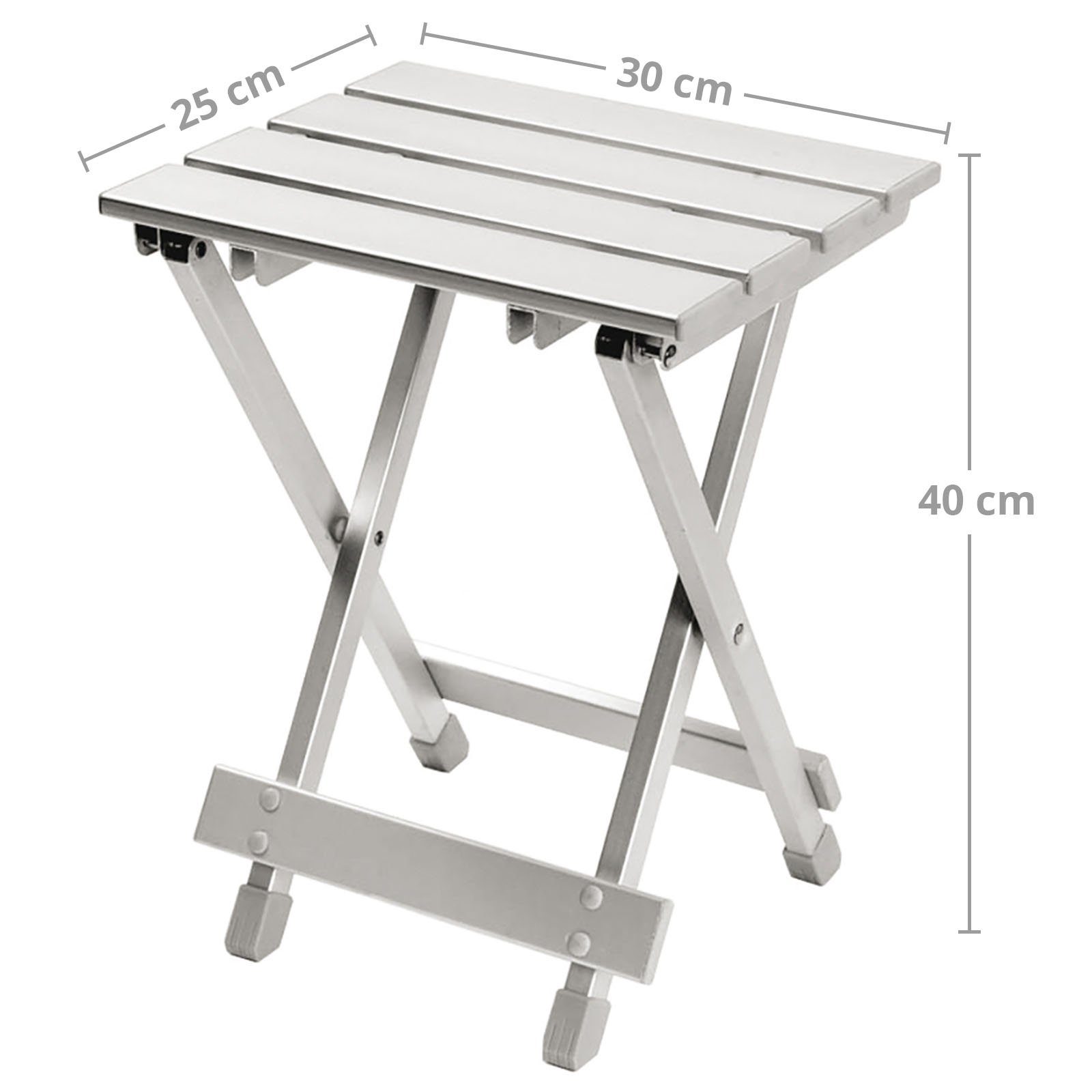 Bo-Camp Campinghocker Mini Alu Klapphocker Camping günstig online kaufen