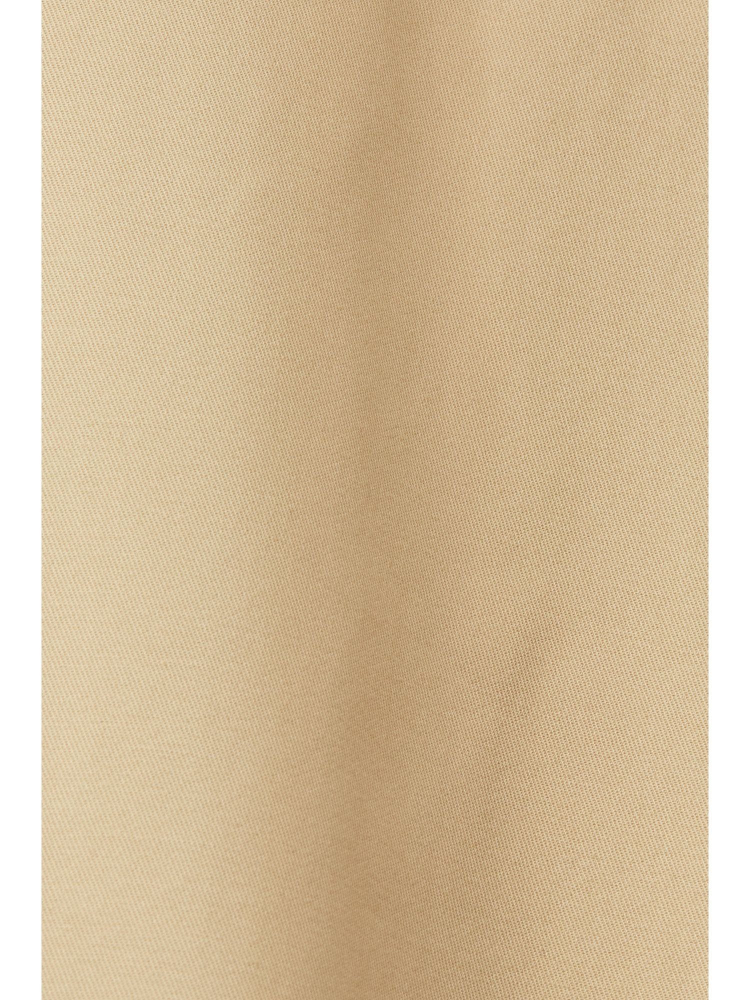 Schmal Esprit mit Collection SAND Bund Stretch-Hose Hose geschnittene hohem