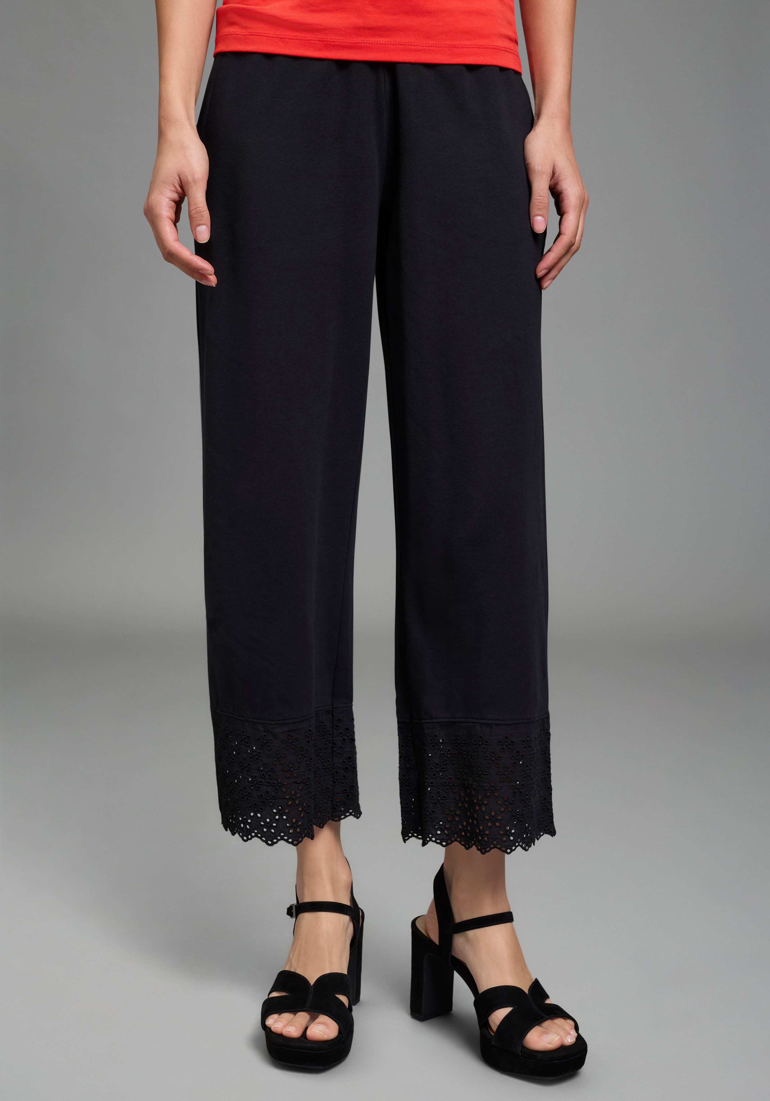 Laura Scott Culotte wadenlange Schnittform, weite Beinform, aus Baumwolle und Elasthan. € 29,99, (€ 29,99 pro 1 Stk).