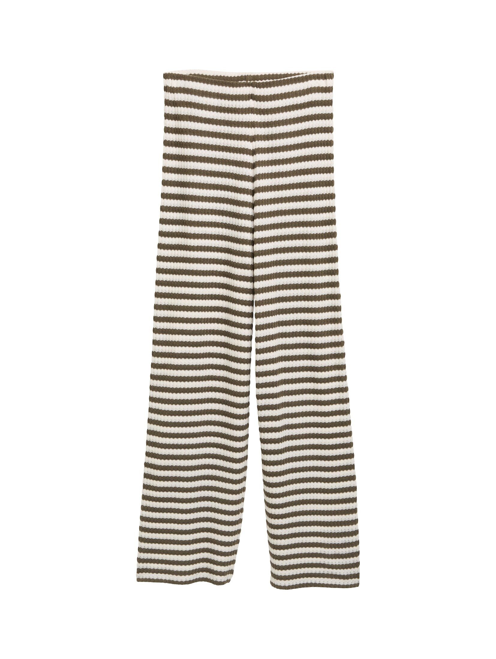 TOM TAILOR Denim Stoffhose Hosen & Chino Wide Leg Strickhose