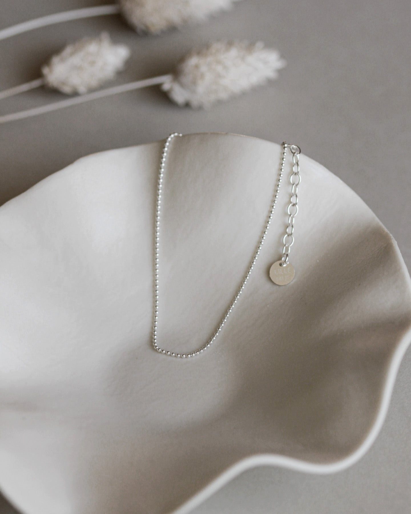 lille mus Silberarmband Armband 'Kügelchen' 925 Silber / vergoldet