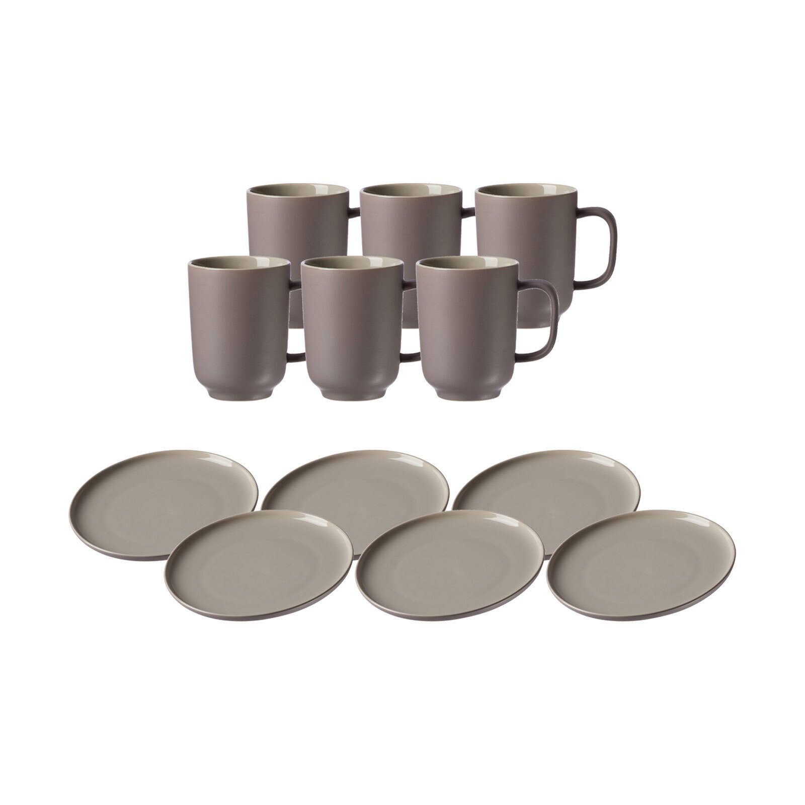 Ritzenhoff & Breker Комбинированное обслуживание Jasper Кофейный сервиз 12er Set (12-tlg), Keramik