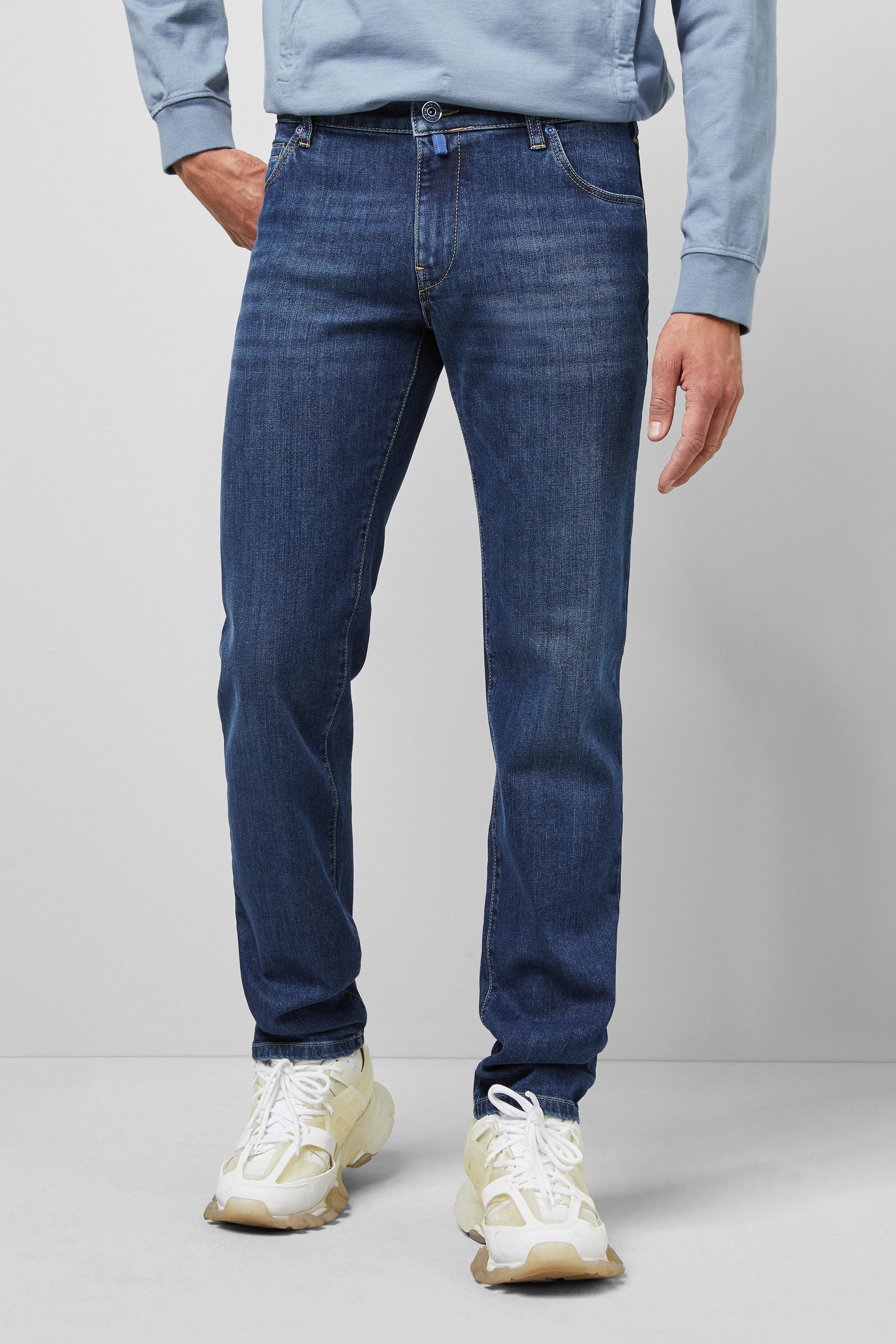MEYER 5-Pocket-Jeans MEYER M5 REGULAR marine 362-9-6209.18 günstig online kaufen