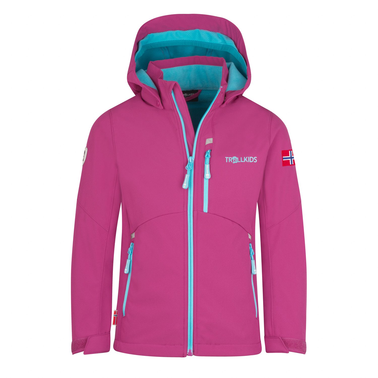 TROLLKIDS Softshelljacke Balestrand Winddicht