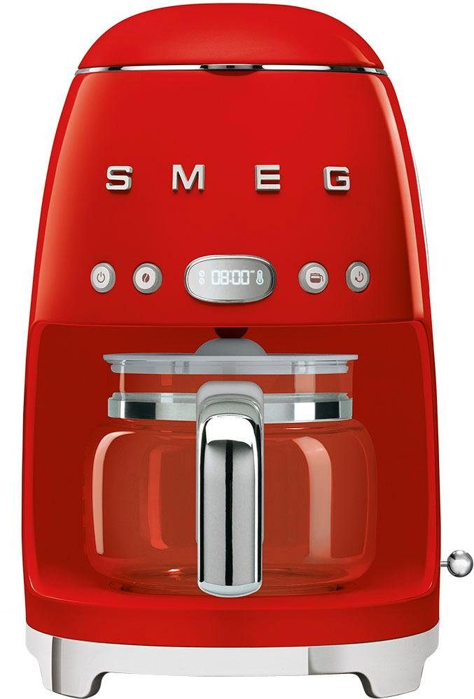 Smeg Filterkaffeemaschine DCF02RDEU, Permanentfilter 1x4