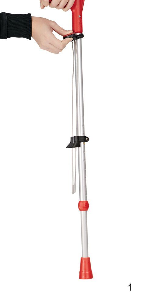REBOTEC Unterarmkrücke Rebotec Tripod Gehstützen Ständer