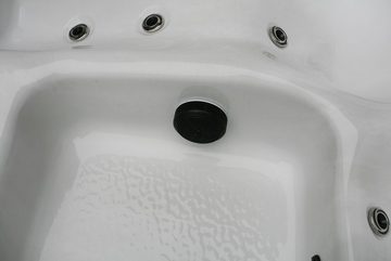 Sanotechnik Whirlpool FIJI, (Set), 210x160x80 cm, inkl. Abdeckung
