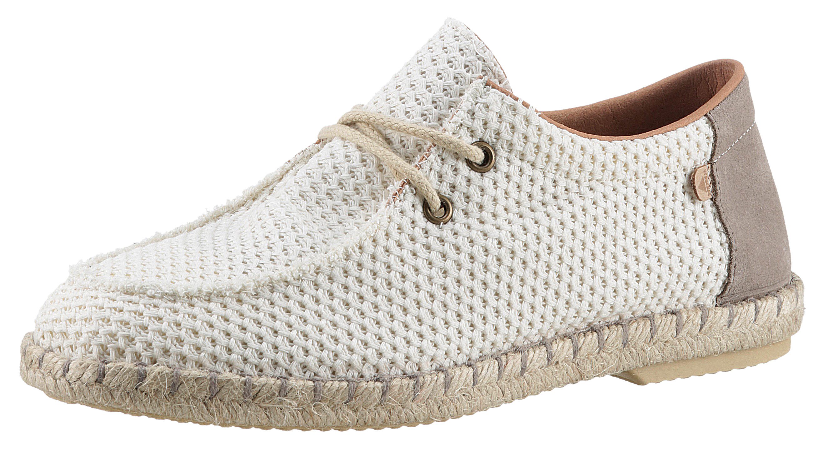 VERBENAS TRUMAN BUZZBEE Bootsschuh, Espadrilles, Sommerschuh, mit Juterahmen