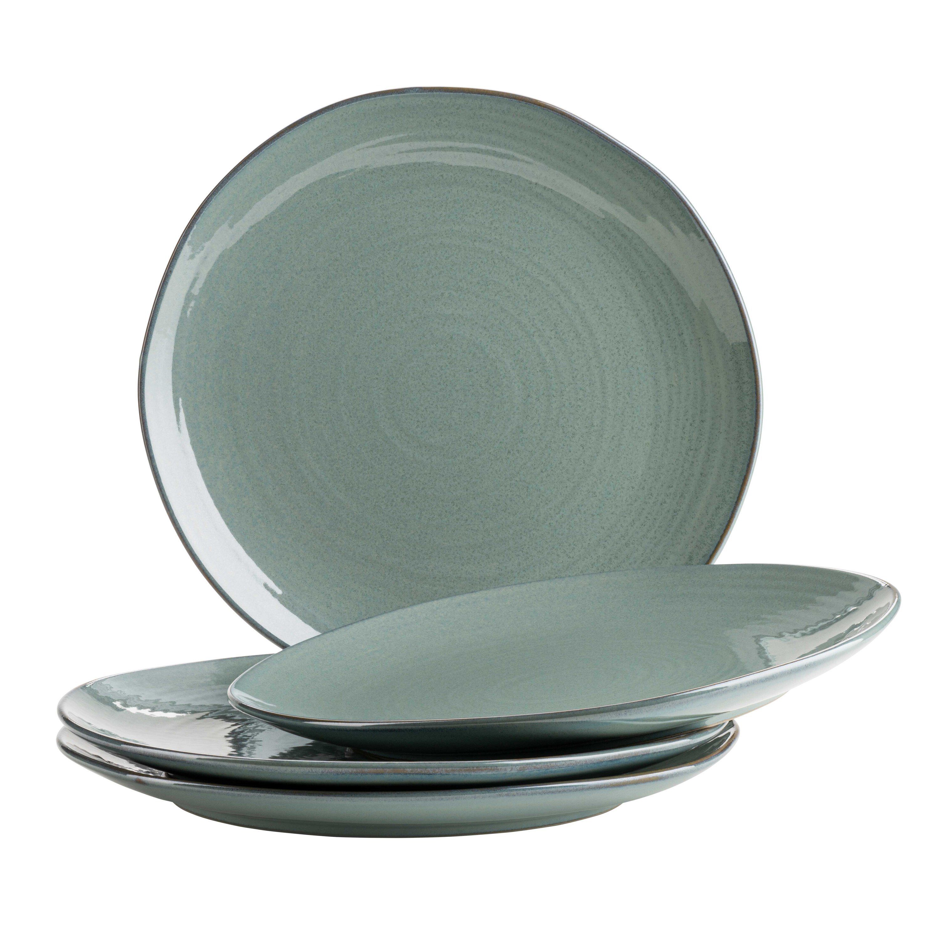 MÄSER Teller-Set Nottingham (4-tlg), 4 Personen, Keramik