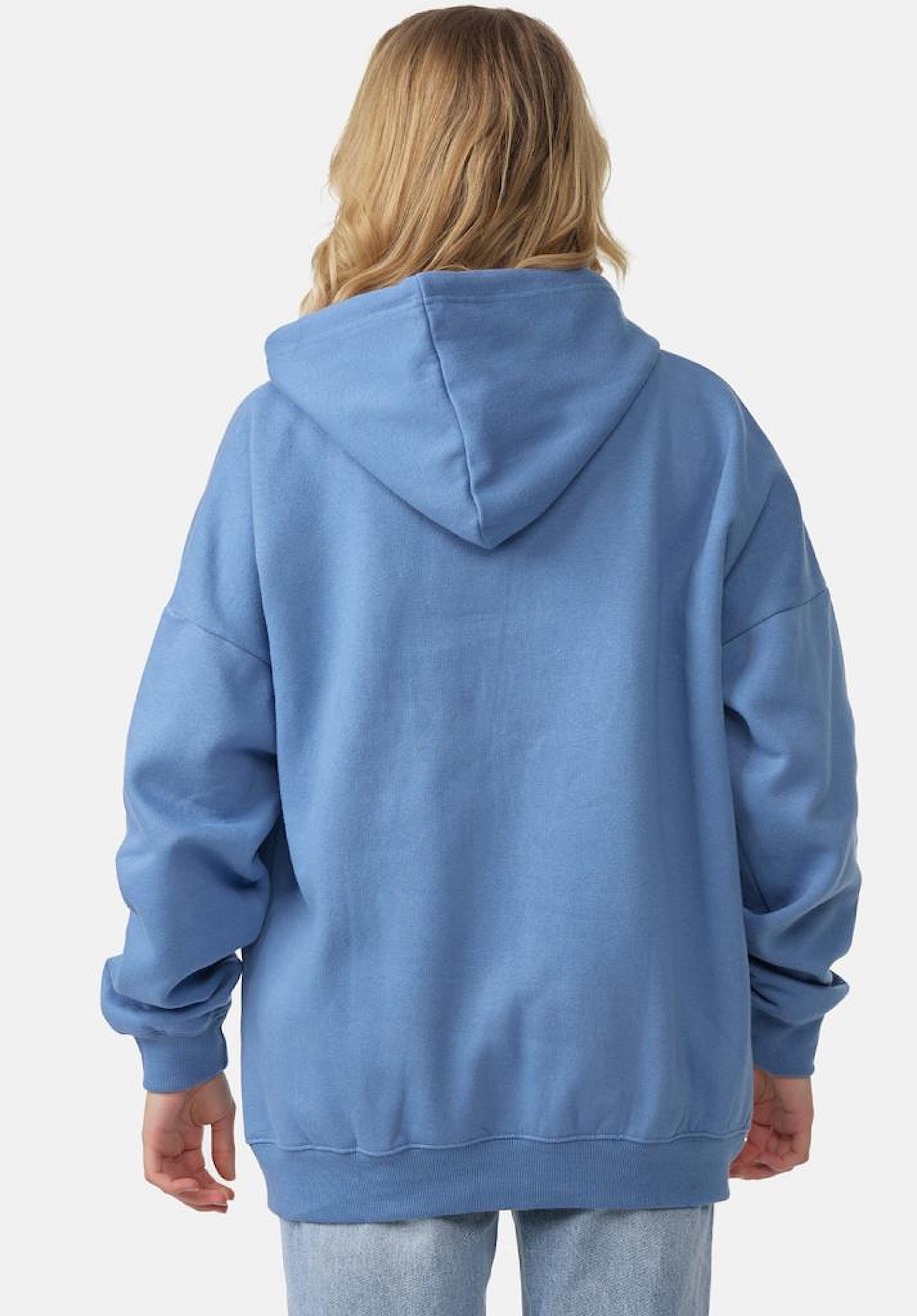 Hoodie Kapuzenpullover Worldclassca Blau Hoodie Oversized Worldclassca Sweatshirt "HOLY"