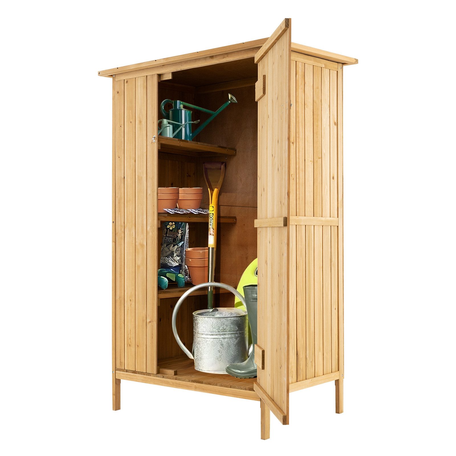 COSTWAY Geräteschrank (1-St) Geräteschuppen, Gerätehaus, mit günstig online kaufen