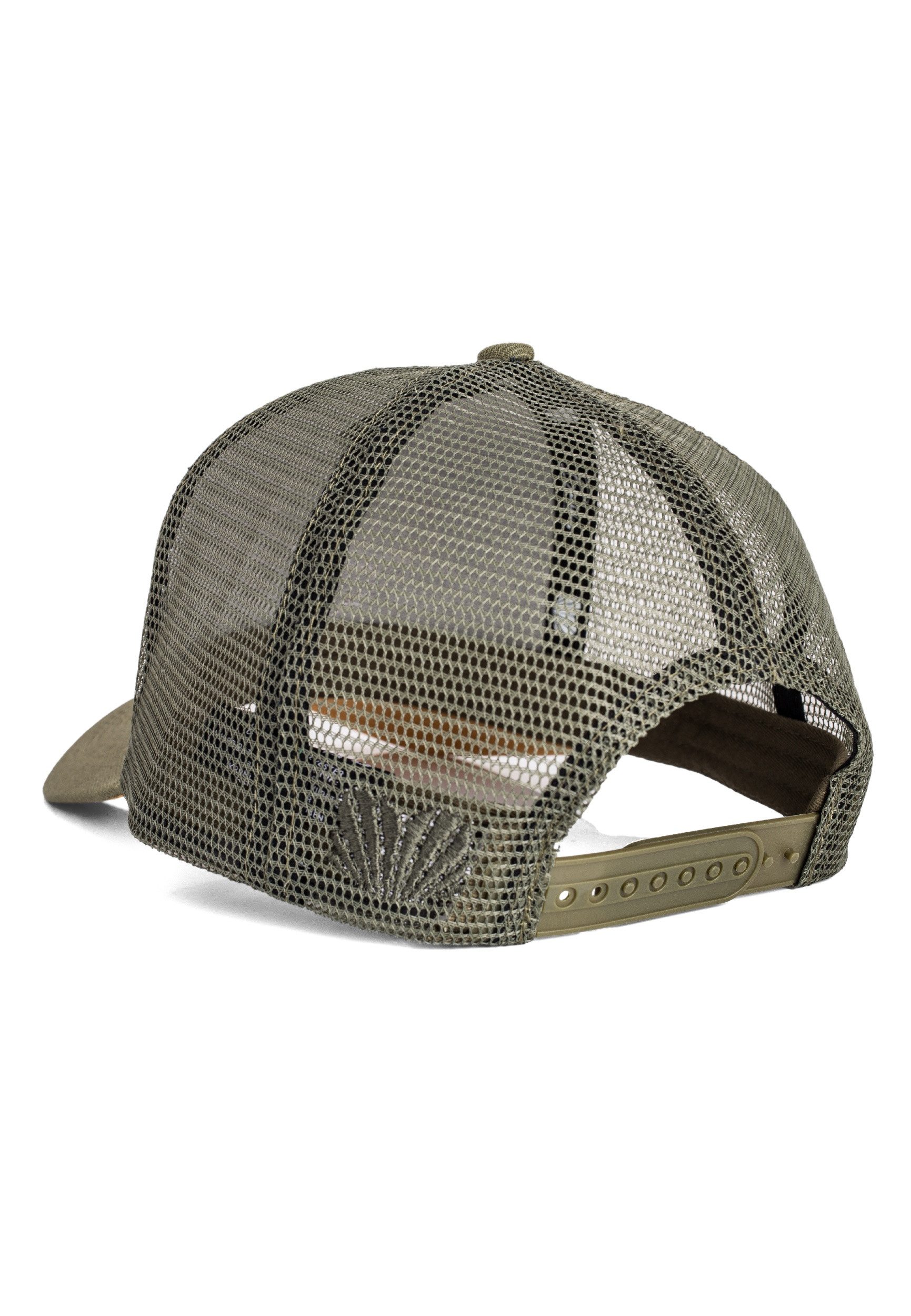Blackskies Baseball Cap Essentials Trucker Cap Olive-Braun