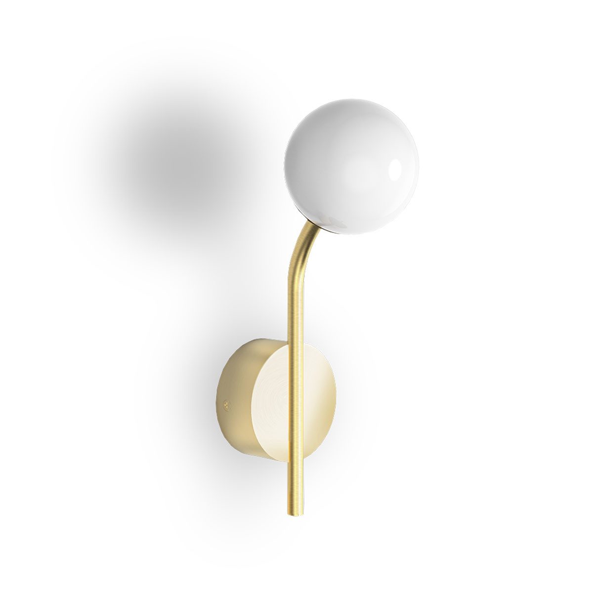 Decor Walther Wandleuchte Pep One Wandleuchte Bad, H: 25,7 cm, B: 8 cm, LED wechselbar