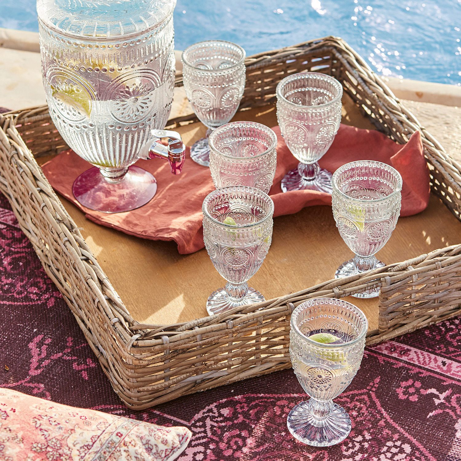 Mirabeau Glas Gläser 6er Set Leatrice klar, Glas, none – Bild 4 von 5