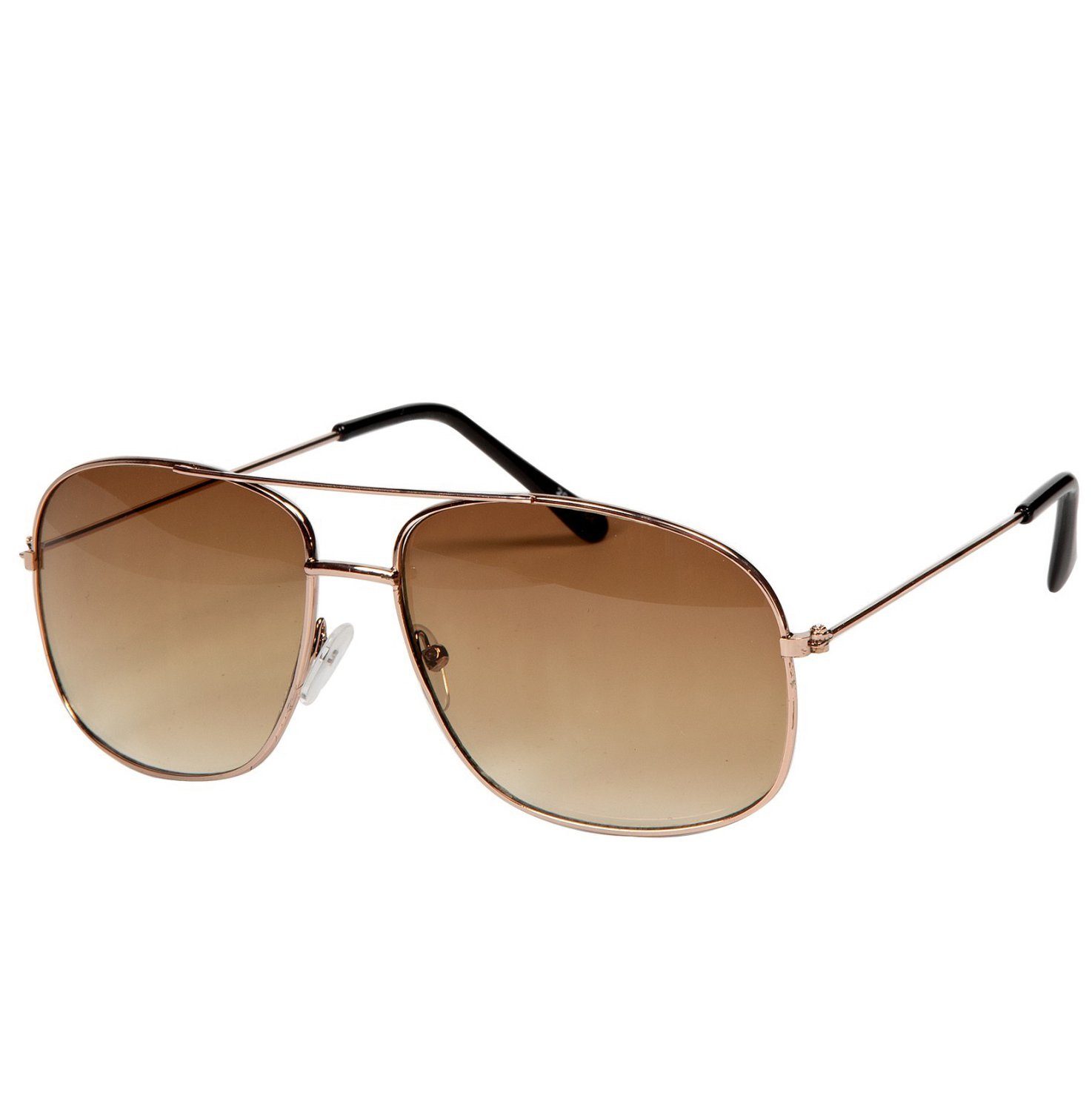Kostüm 70er Playboy Sonnenbrille braun