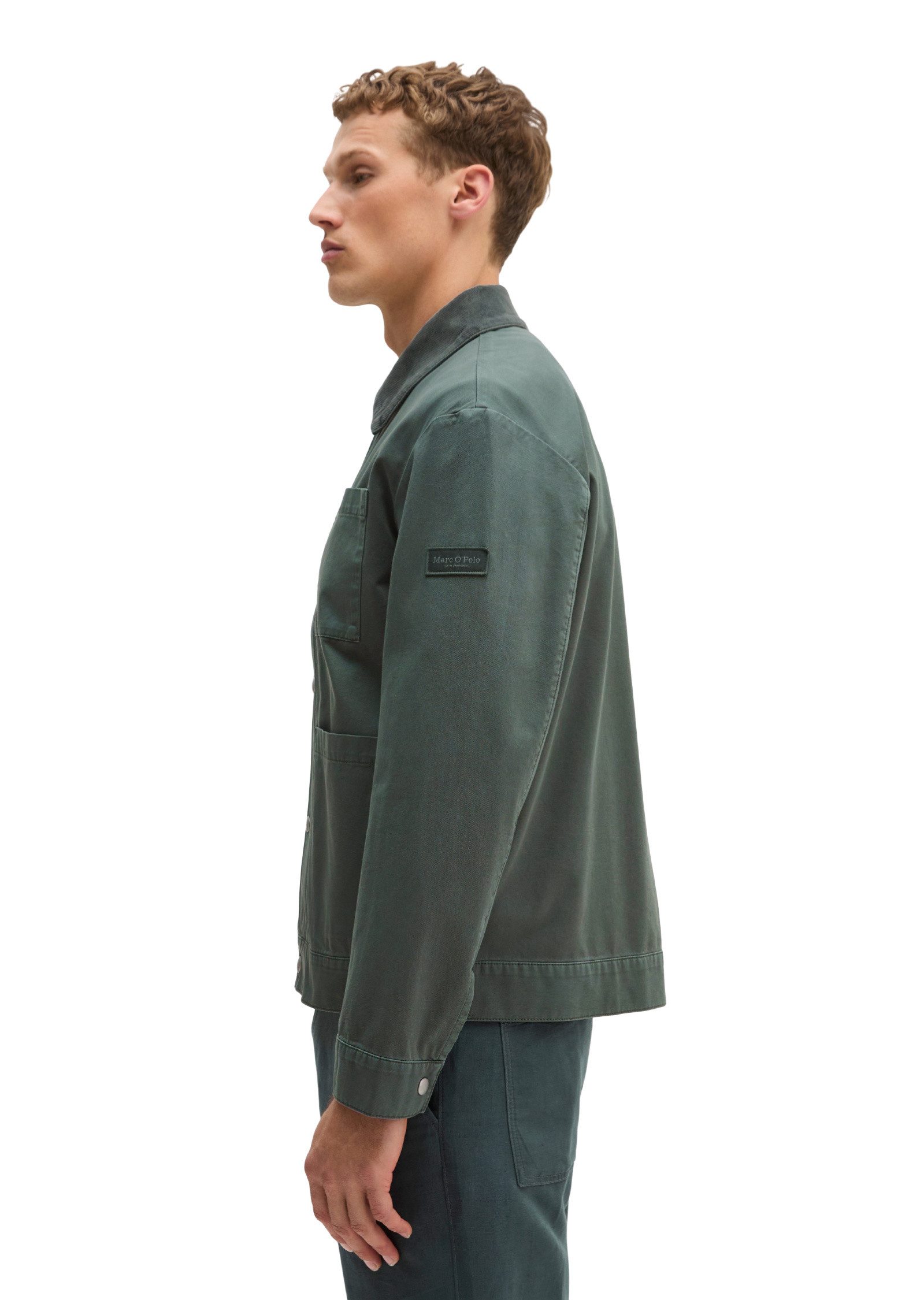 Marc O'Polo Outdoorjacke mit Cordkragen