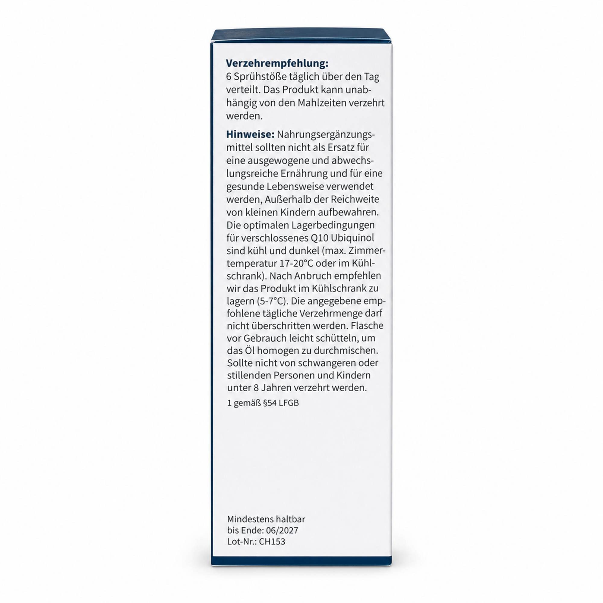 NatuGena Mundspray Q10 UBIQUINOL vegan Spray