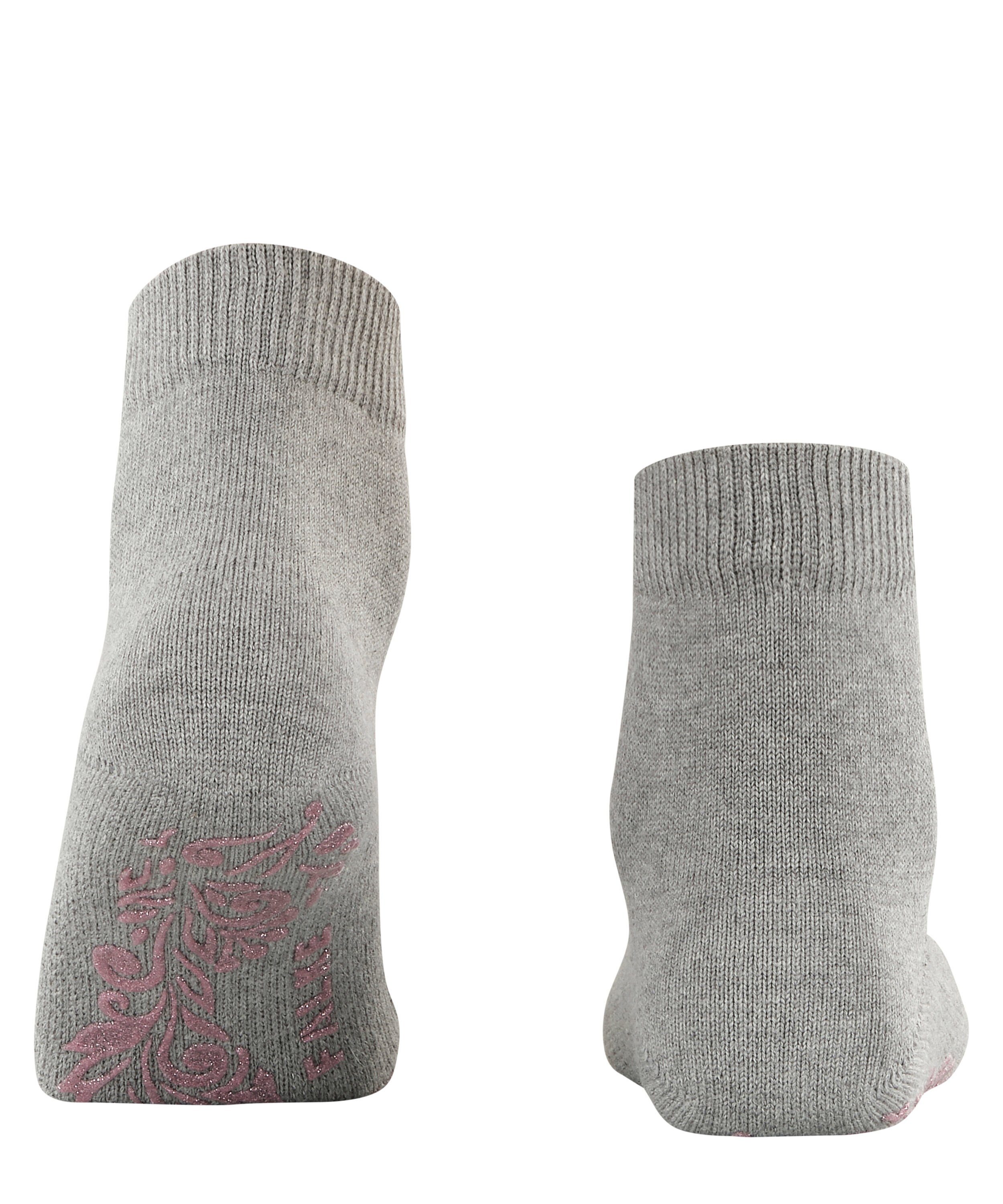 Pads Light (3530) Cuddle (1-Paar) Socken FALKE m.grey mel
