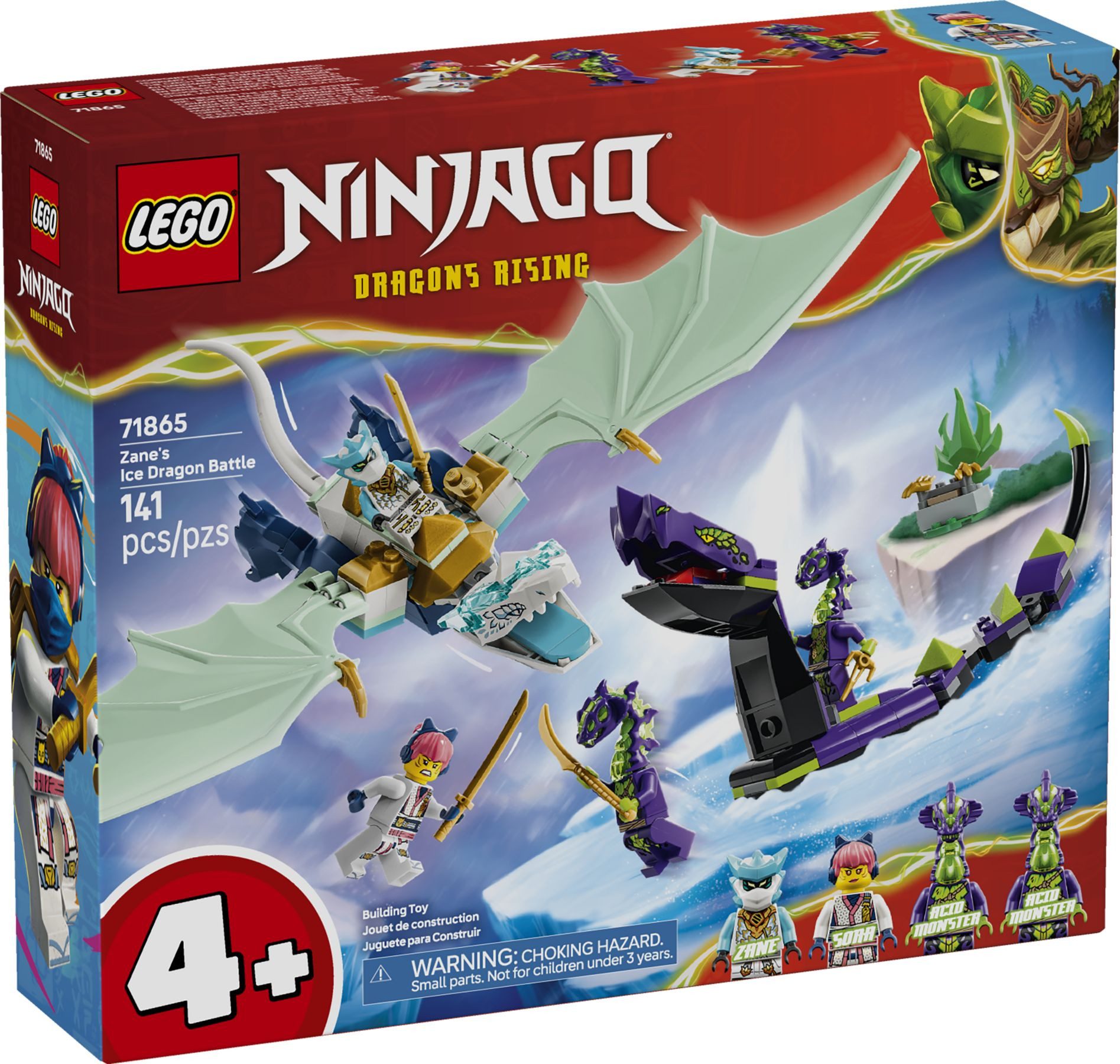 LEGO® LEGO® Ninjago 71865 Zanes Eisdrachenduell Spielbausteine
