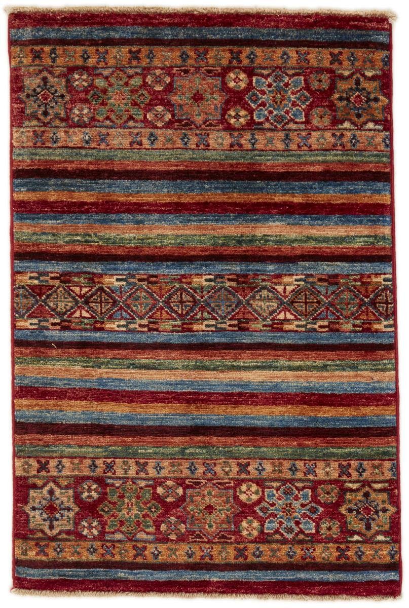 Orientteppich Arijana Shaal 63x94 Handgeknüpfter Orientteppich, Nain Trading, rechteckig, Höhe: 5 mm