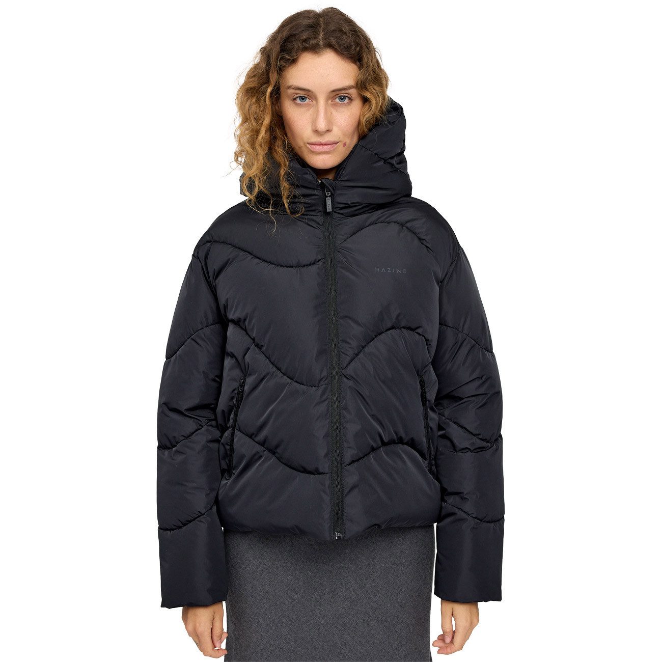 MAZINE Winterjacke Waves Quilt Short Puffer Jacket Waves Quilt Short Puffer günstig online kaufen