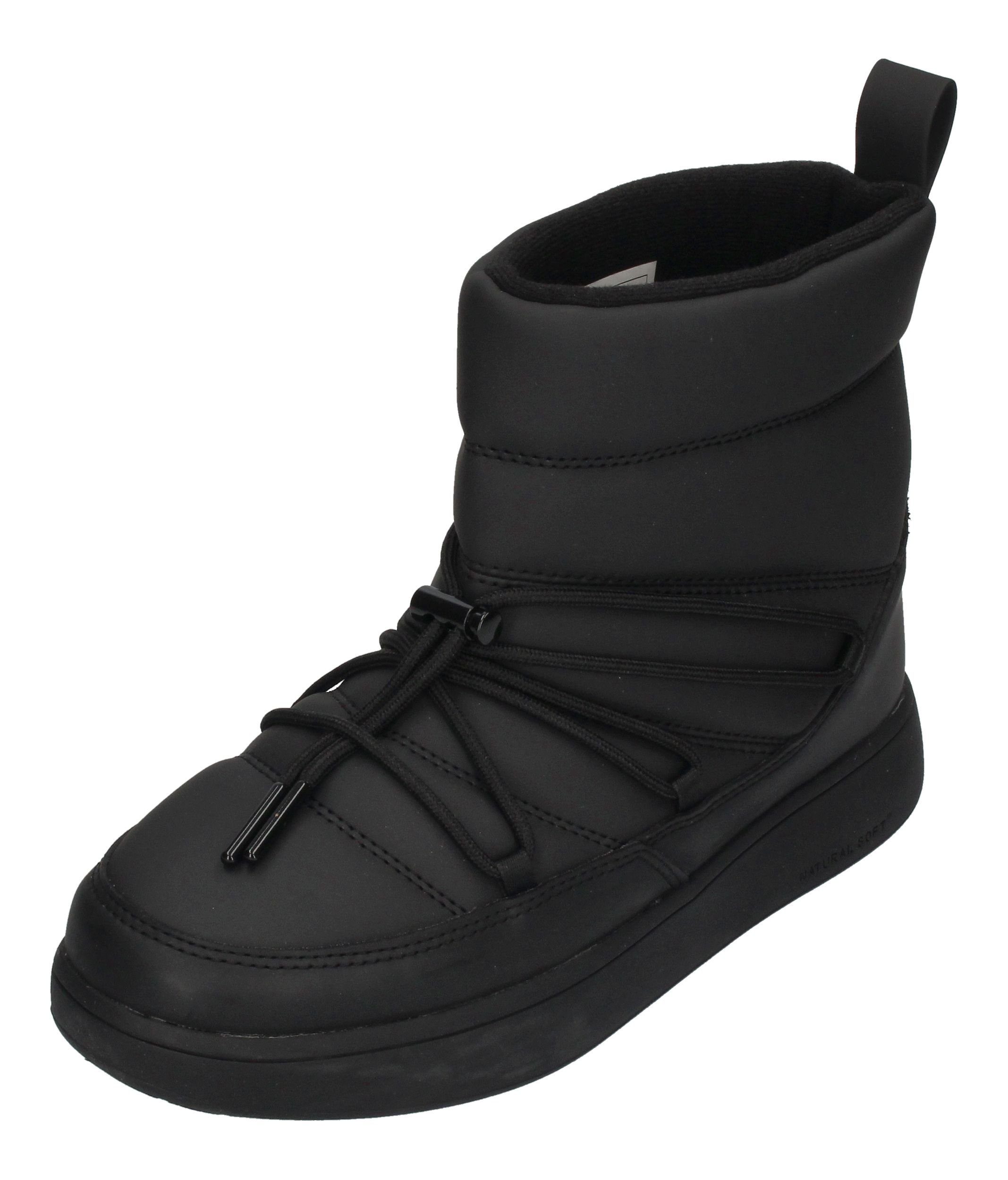 Winterboots Black ISA LACE WODEN WATERPROOF