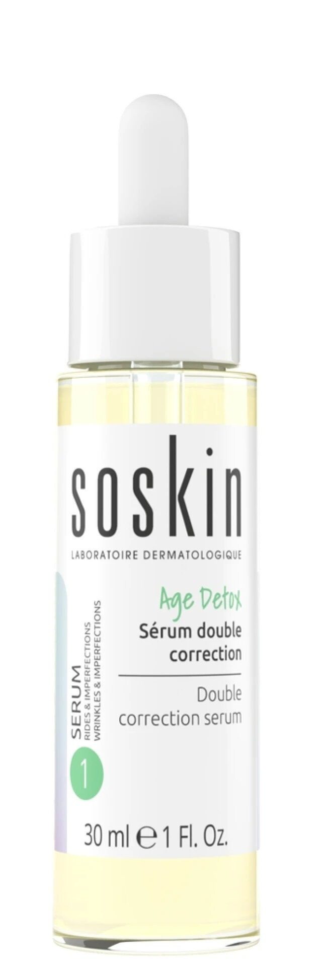 Soskin Paris Gesichtsserum Doppeltes Korrekturserum 30 ml