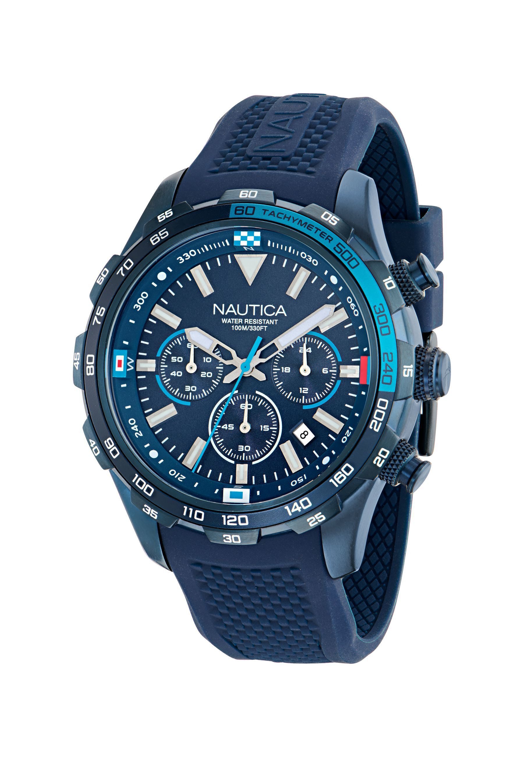 NAUTICA Quarzuhr NST, (1-tlg), Quarz Chronograph